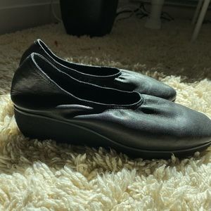 Eileen Fisher Ballet Slippers with Wedge Heel